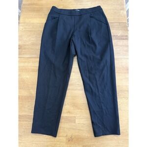 Eileen Fisher Pants Women SZ Medium RN#78121 CA#63918 Black Pull On Straight